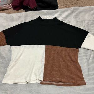 Multicolored sweater